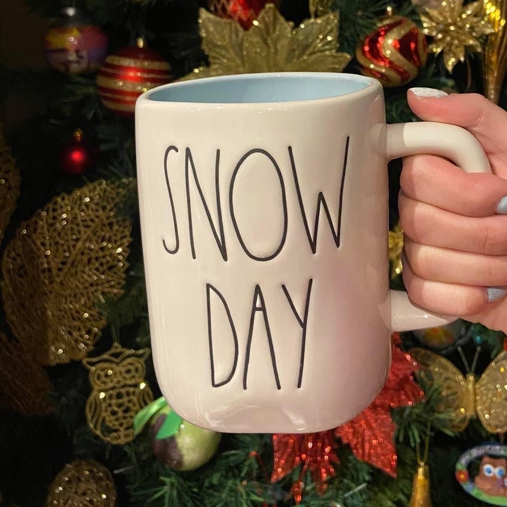 Rae Dunn snow day mug